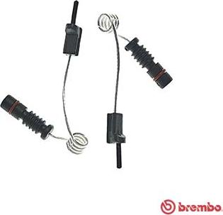 Brembo A 00 282 - Сигнализатор, износ тормозных колодок unicars.by