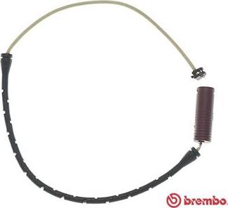 Brembo A 00 235 - Сигнализатор, износ тормозных колодок unicars.by