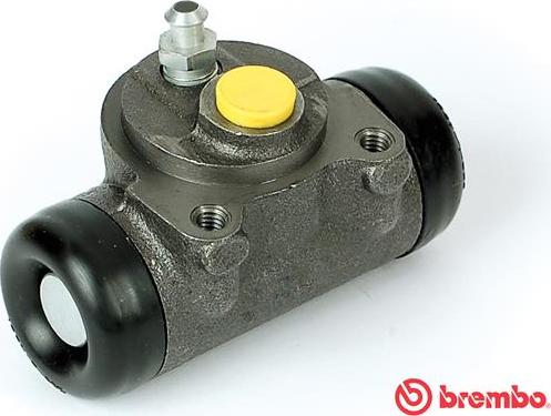 Brembo A 12 102 - Колесный тормозной цилиндр unicars.by