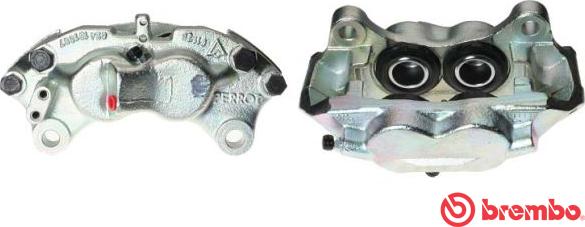 Brembo F 50 102 - Тормозной суппорт unicars.by