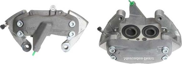 Brembo F 50 345 - Тормозной суппорт unicars.by