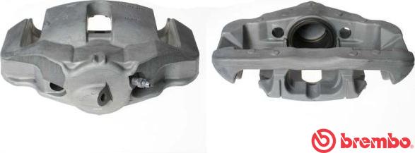 Brembo F 06 176 - Тормозной суппорт unicars.by