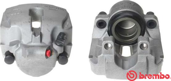 Brembo F 06 202 - Тормозной суппорт unicars.by