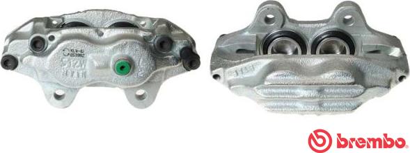 Brembo F 83 068 - Тормозной суппорт unicars.by