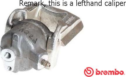 Brembo F 23 013 - Тормозной суппорт unicars.by