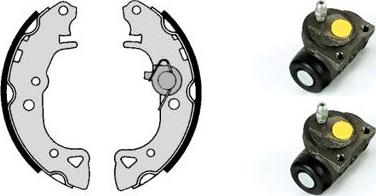 Brembo H 61 045 - Комплект тормозных колодок, барабанные unicars.by