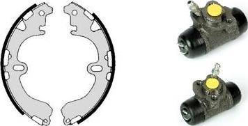 Brembo H 83 007 - Комплект тормозных колодок, барабанные unicars.by