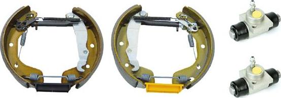 Brembo K 59 044 - Комплект тормозных колодок, барабанные unicars.by