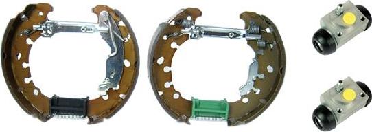 Brembo K 59 046 - Комплект тормозных колодок, барабанные unicars.by