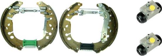 Brembo K 59 047 - Комплект тормозных колодок, барабанные unicars.by