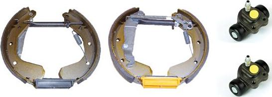 Brembo K 59 014 - Комплект тормозных колодок, барабанные unicars.by