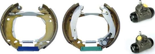 Brembo K 61 041 - Комплект тормозных колодок, барабанные unicars.by