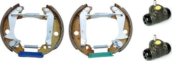 Brembo K 68 011 - Комплект тормозных колодок, барабанные unicars.by