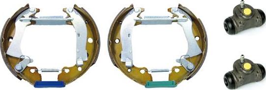 Brembo K 68 018 - Комплект тормозных колодок, барабанные unicars.by