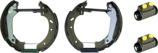 Brembo K 24 046 - Комплект тормозных колодок, барабанные unicars.by