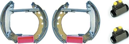 Brembo K 24 031 - Комплект тормозных колодок, барабанные unicars.by