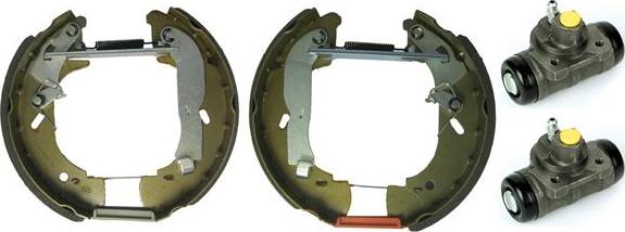 Brembo K 24 038 - Комплект тормозных колодок, барабанные unicars.by