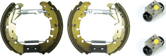 Brembo K 23 062 - Комплект тормозных колодок, барабанные unicars.by