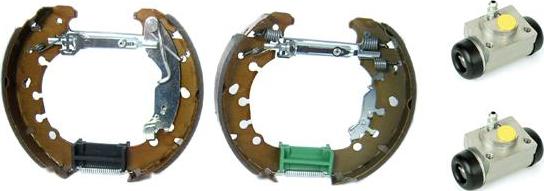 Brembo K 23 067 - Комплект тормозных колодок, барабанные unicars.by