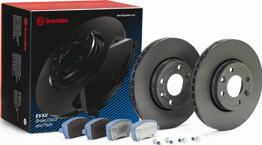 Brembo KT 08 031 - Дисковый тормозной механизм, комплект unicars.by