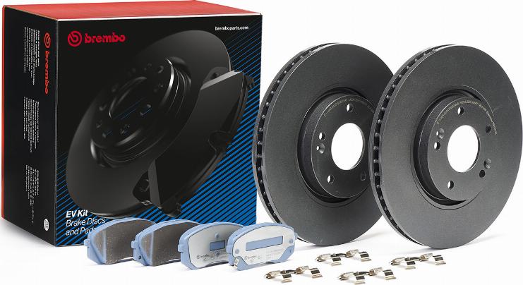 Brembo KT 08 029 - Дисковый тормозной механизм, комплект unicars.by