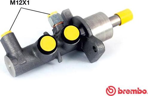 Brembo M 59 039 - Главный тормозной цилиндр unicars.by