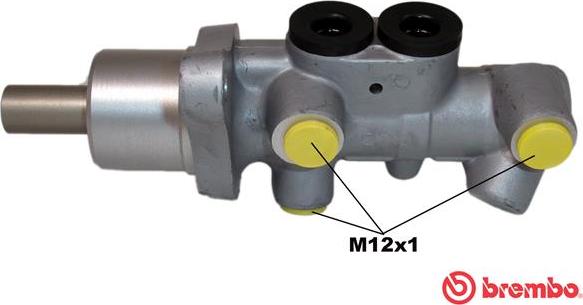 Brembo M 85 081 - Главный тормозной цилиндр unicars.by