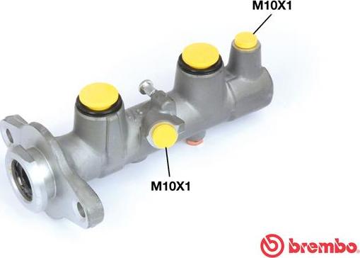 Brembo M 83 006 - Главный тормозной цилиндр unicars.by