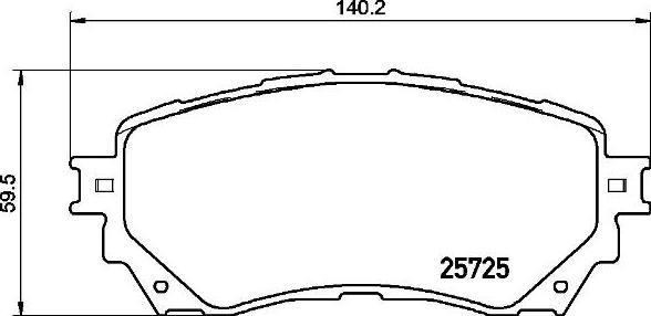 Brembo P 49 048 - Тормозные колодки, дисковые, комплект unicars.by