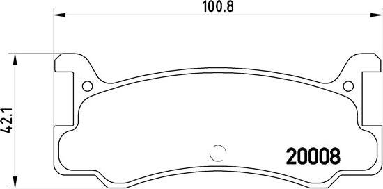 Brembo P 49 005 - Тормозные колодки, дисковые, комплект unicars.by