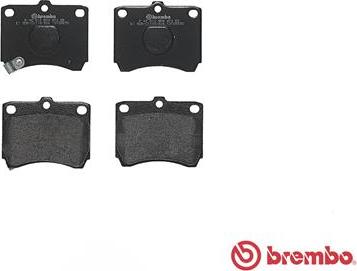 Brembo P 49 013 - Тормозные колодки, дисковые, комплект unicars.by