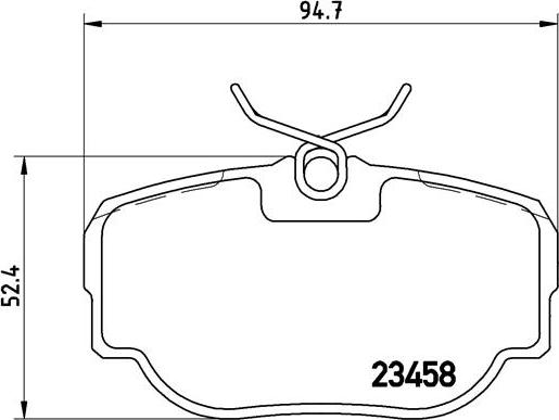 Brembo P 44 009 - Тормозные колодки, дисковые, комплект unicars.by