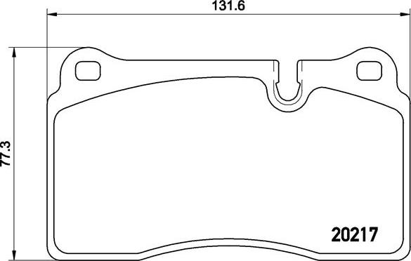 Brembo P 44 018 - Тормозные колодки, дисковые, комплект unicars.by