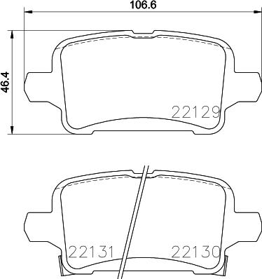 Brembo P 59 090 - Тормозные колодки, дисковые, комплект unicars.by