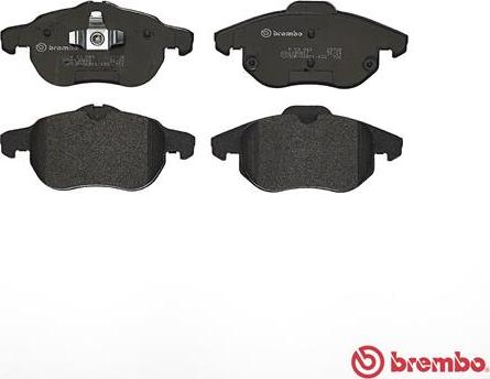 Brembo P 59 043 - Тормозные колодки, дисковые, комплект unicars.by