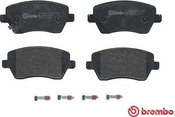 Brembo P 59 050 - Тормозные колодки, дисковые, комплект unicars.by