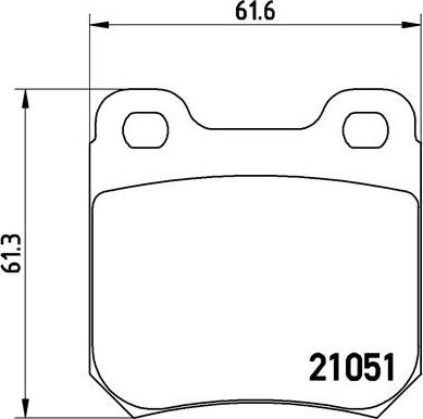 Brembo P 59 010 - Тормозные колодки, дисковые, комплект unicars.by