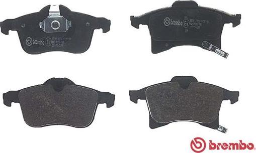 Brembo P 59 089 - Тормозные колодки, дисковые, комплект unicars.by