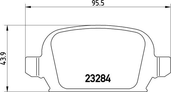 Brembo P 59 037 - Тормозные колодки, дисковые, комплект unicars.by