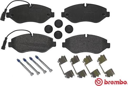 Brembo P 56 066 - Тормозные колодки, дисковые, комплект unicars.by