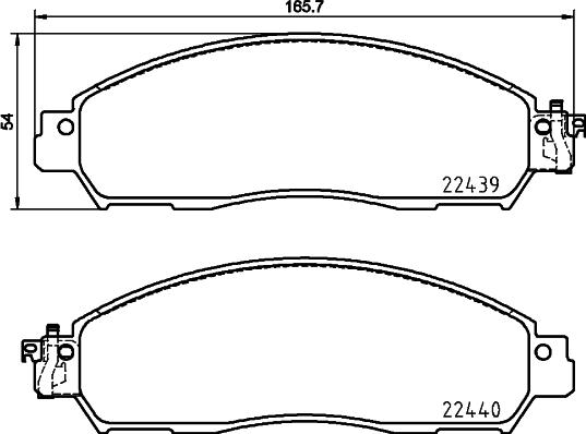 Brembo P 56 118 - Тормозные колодки, дисковые, комплект unicars.by