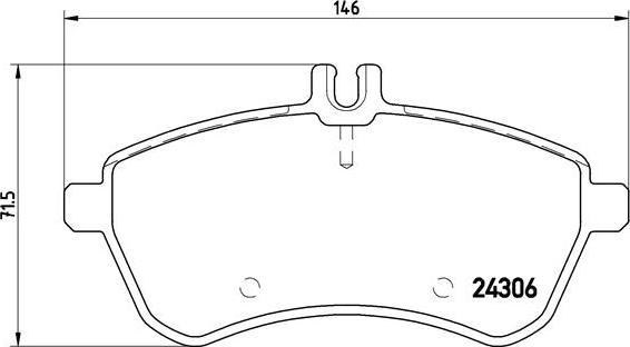 Brembo P 50 067X - Тормозные колодки, дисковые, комплект unicars.by