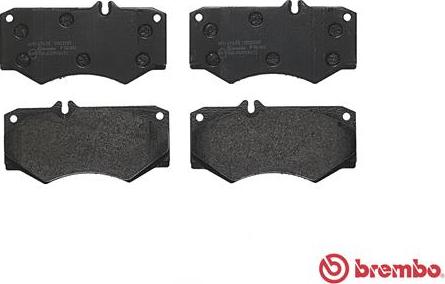 Brembo P 50 003 - Тормозные колодки, дисковые, комплект unicars.by