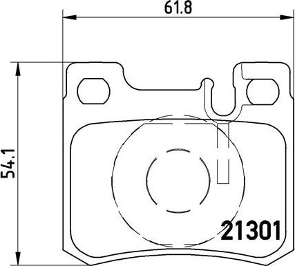 Brembo P 50 012 - Тормозные колодки, дисковые, комплект unicars.by