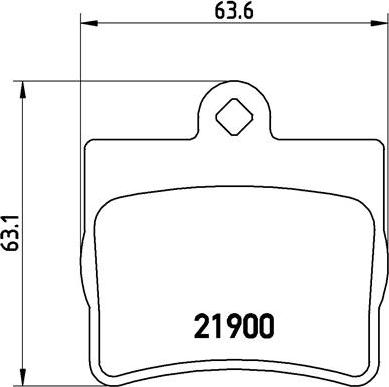 Brembo P 50 024 - Тормозные колодки, дисковые, комплект unicars.by