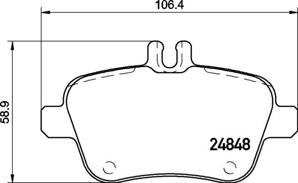 Brembo P 50 140 - Тормозные колодки, дисковые, комплект unicars.by