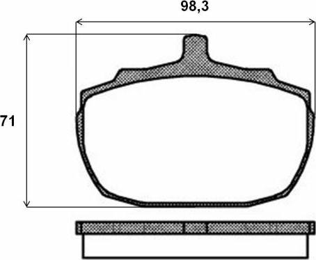 Brembo P 52 005 - Тормозные колодки, дисковые, комплект unicars.by