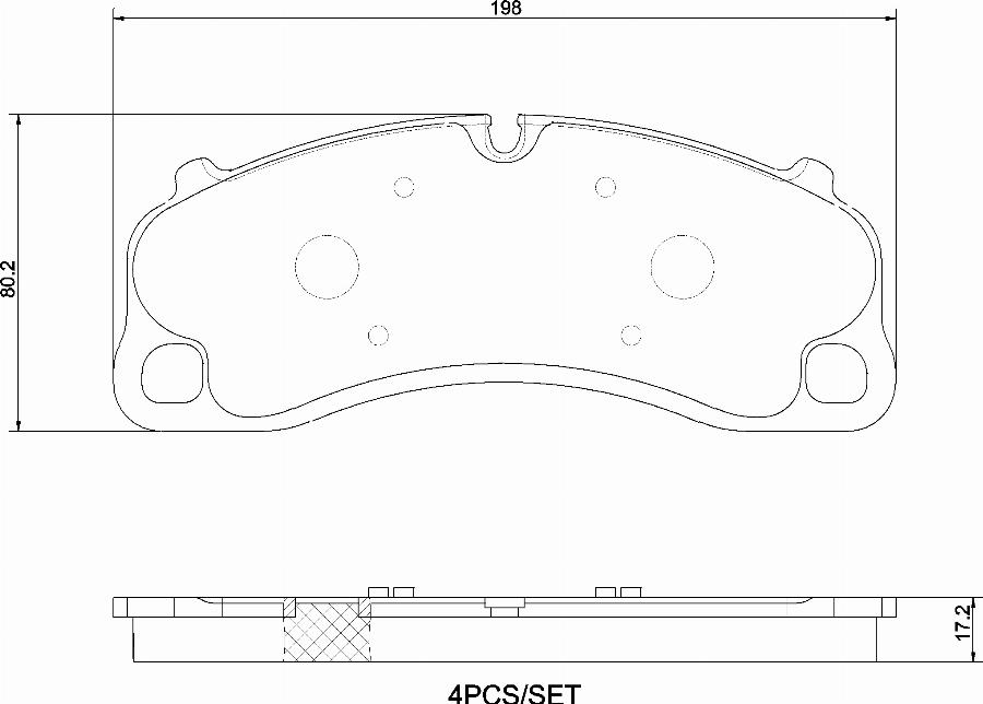 Brembo P 65 048 - Тормозные колодки, дисковые, комплект unicars.by