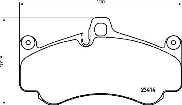 Brembo P 65 032 - Тормозные колодки, дисковые, комплект unicars.by