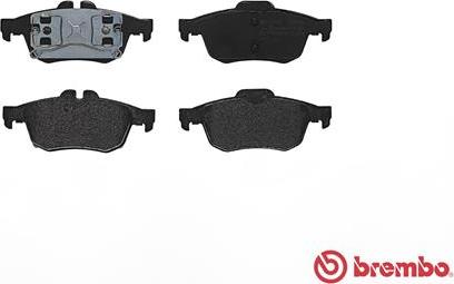 Brembo P 68 057 - Тормозные колодки, дисковые, комплект unicars.by